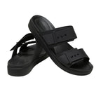 Sandalias Mujer Crocs Brooklyn Buckle Lowwdg - Negro