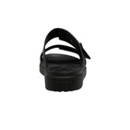 Sandalias Mujer Crocs Brooklyn Buckle Lowwdg - Negro