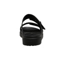 Sandales Femme Crocs Brooklyn Buckle Lowwdg - Black