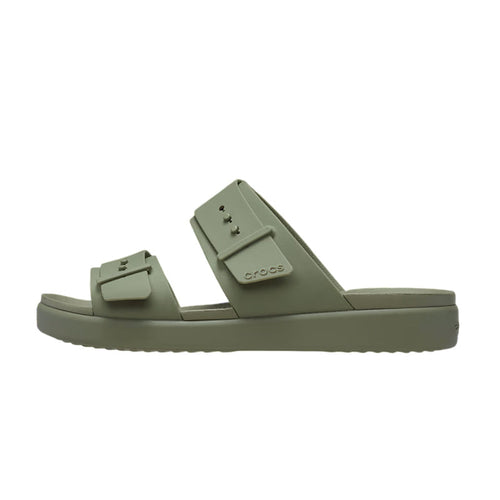 Sandales Femme Crocs Brooklyn Buckle Lowwdg - Cargo