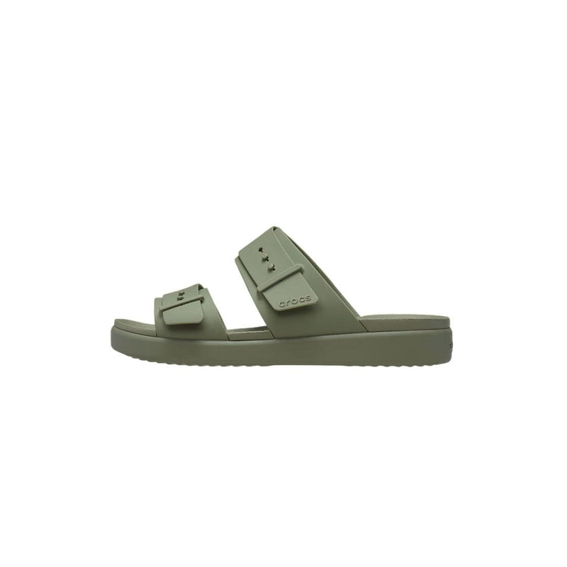 Crocs Brooklyn Buckle Lowwdg Women's Sandals - Cargo