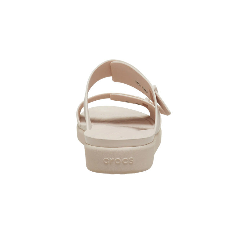 Sandales Femme Crocs Brooklyn Buckle Lowwdg - Rose Quartz