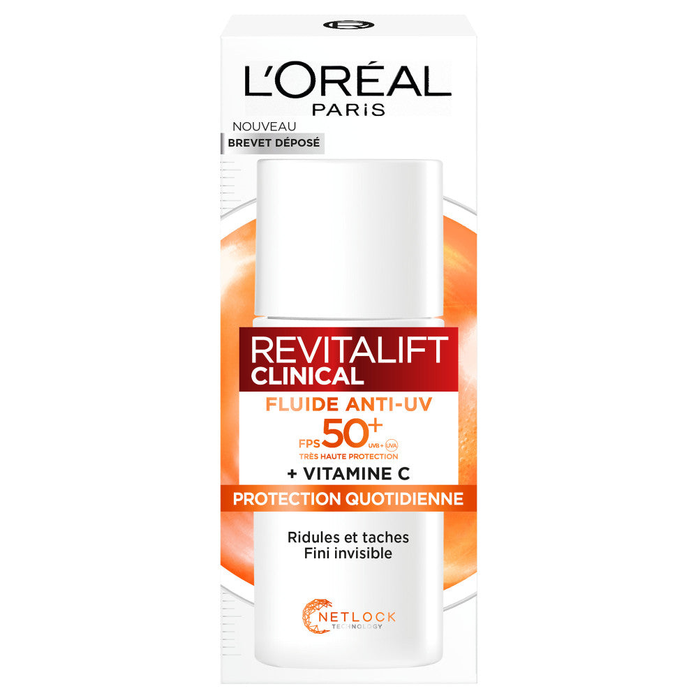 Revitalift Clinical Fluido Anti-Uv SPF 50+ Vitamina C