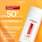 Revitalift Clinical Fluido Anti-Uv SPF 50+ Vitamina C