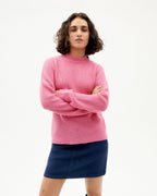 Falda de Terciopelo a Cuadros Azules Marsha