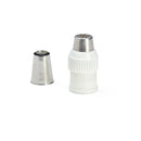 Kit Adaptateur Douilles Inox - Grand Format - Blanc