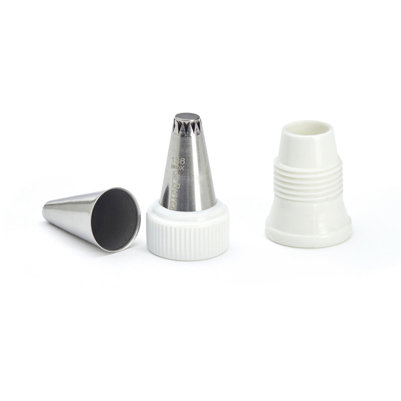 Kit Adaptateur Douilles Inox - Ø2Cm - Blanc