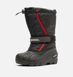 Snökängor Flurry™ - Black & Bright Red - Barn
