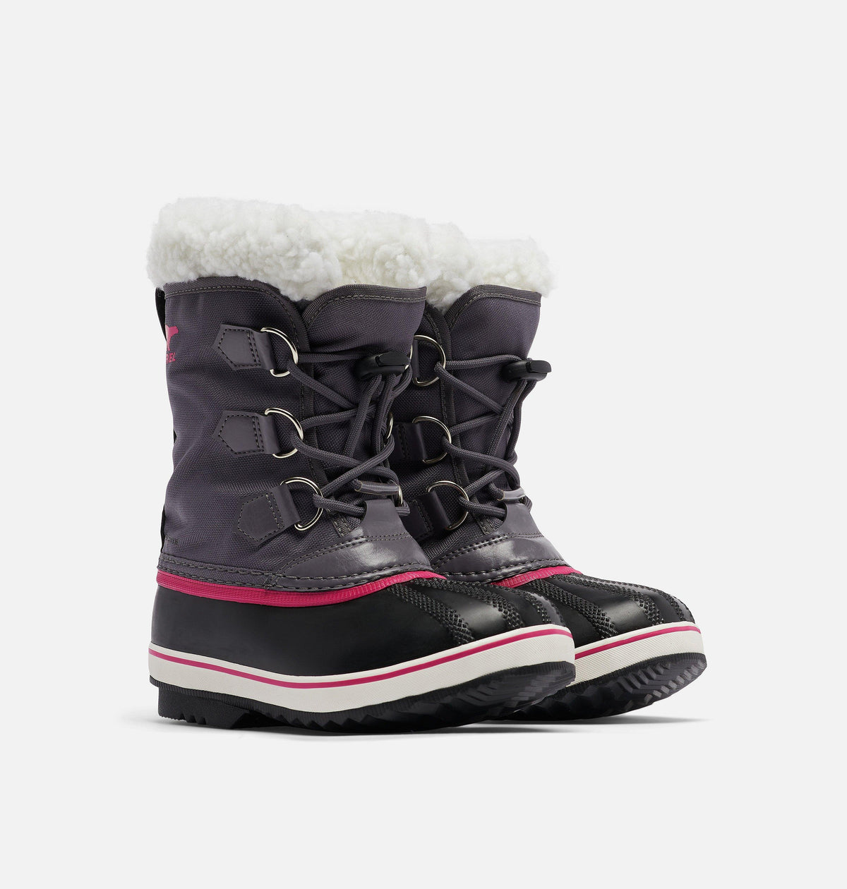 Yoot Pac™ Nylon Snow Boots - Pulse & Black - Junior