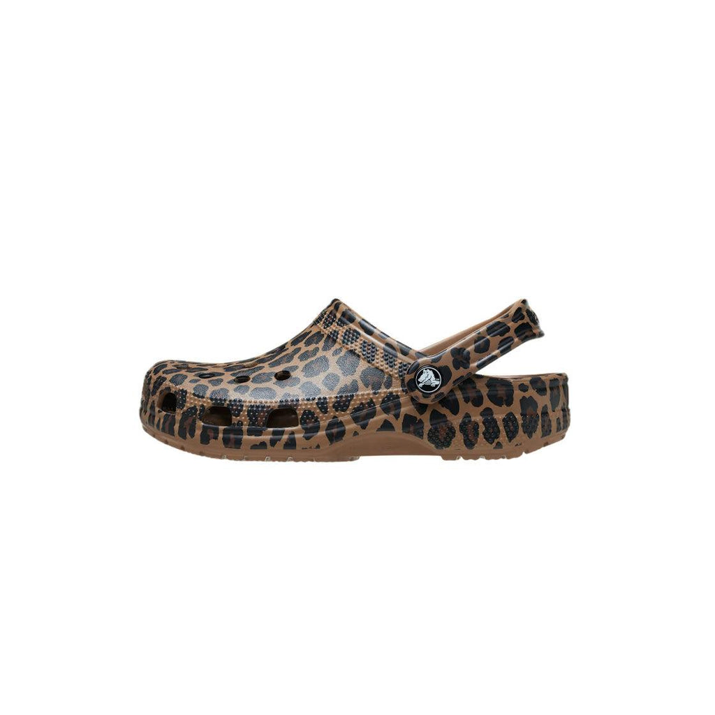 Sabots Homme Crocs Classic Animal Clog - Sepia, Leopard