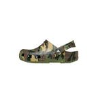 Sabots Crocs Classic Camouflage Clog Junior - Army Green, Multi