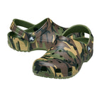 Sabots Crocs Classic Camouflage Clog Junior - Army Green, Multi