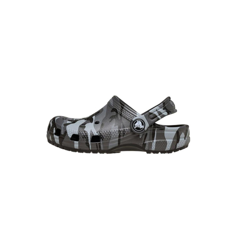 Sabots Crocs Classic Camouflage Clog Enfant - Black, Slate Grey