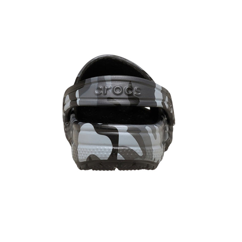 Sabots Crocs Classic Camouflage Clog Enfant - Black, Slate Grey