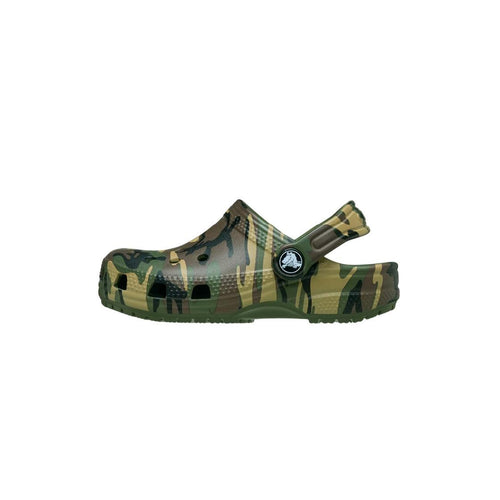Sabots Crocs Classic Camouflage Clog Enfant - Army Green, Multi