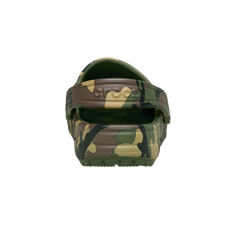 Sabots Crocs Classic Camouflage Clog Enfant - Army Green, Multi