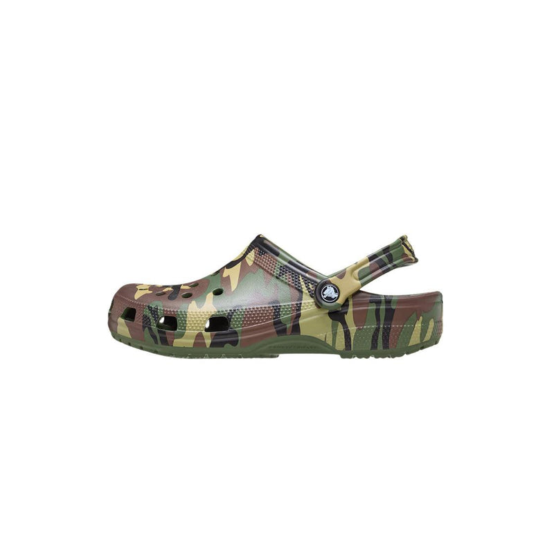 Crocs Classic Camouflage Clog Men's Clogs - Army Green, Multi
