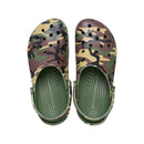 Crocs Classic Camouflage Clog Men's Clogs - Army Green, Multi