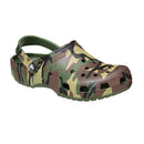 Crocs Classic Camouflage Clog Men's Clogs - Army Green, Multi