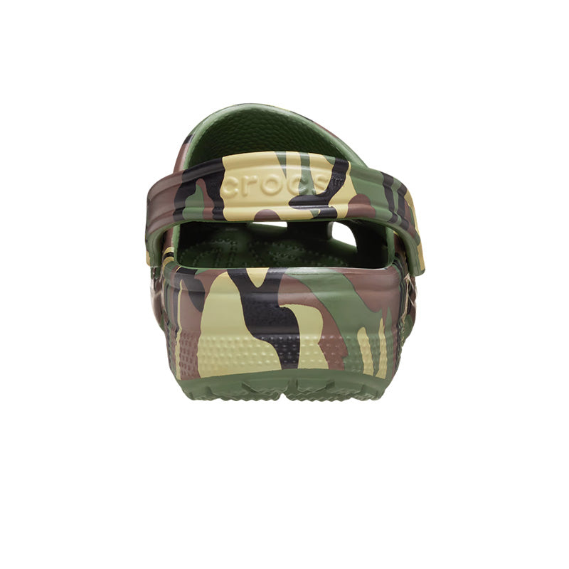 Crocs Classic Camouflage Clog Men's Clogs - Army Green, Multi