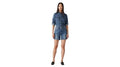 Levi'S 501 Mid Thigh Short En Jean, Femme, Taille: 23, Blue Beauty