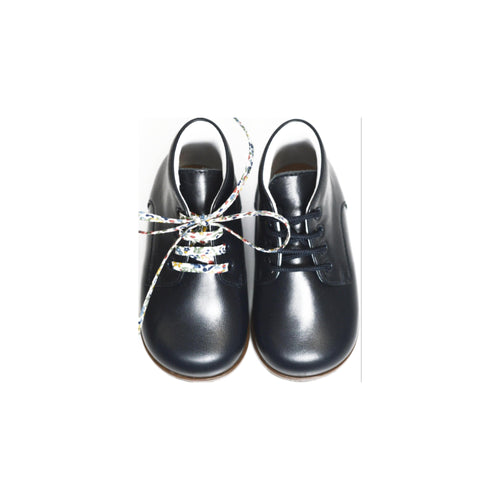 Chaussures Bottillons Souples Clarence Épurés - Cuir Marine - Mixte