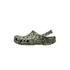 Sabots Femme Crocs Classic Confetti Clog - Army Green, Multi
