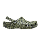 Sabots Femme Crocs Classic Confetti Clog - Army Green, Multi