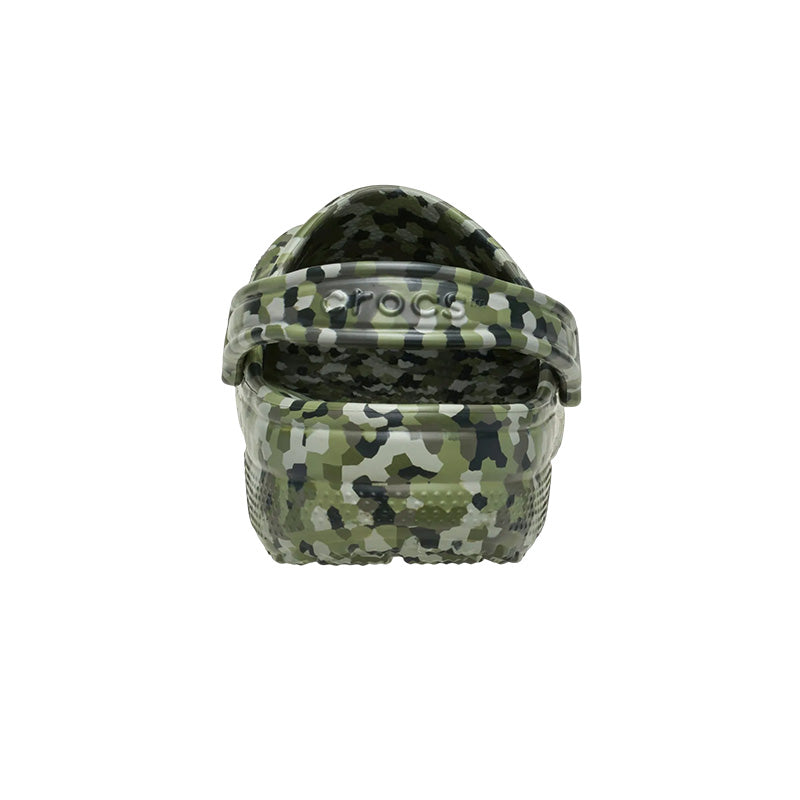 Sabots Femme Crocs Classic Confetti Clog - Army Green, Multi