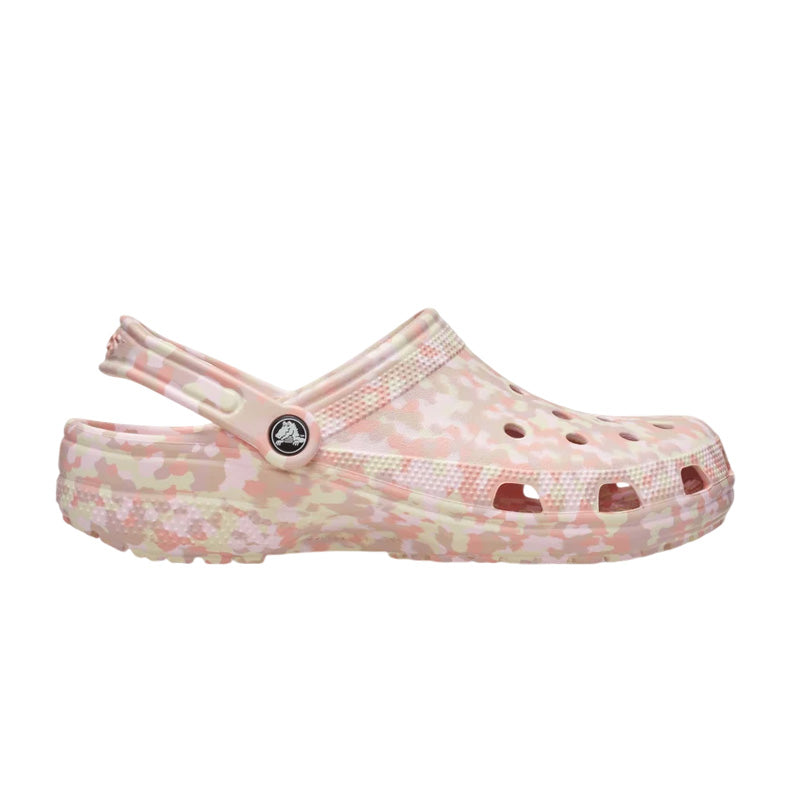 Sabots Femme Crocs Classic Confetti Clog - Pink Milk, Multi