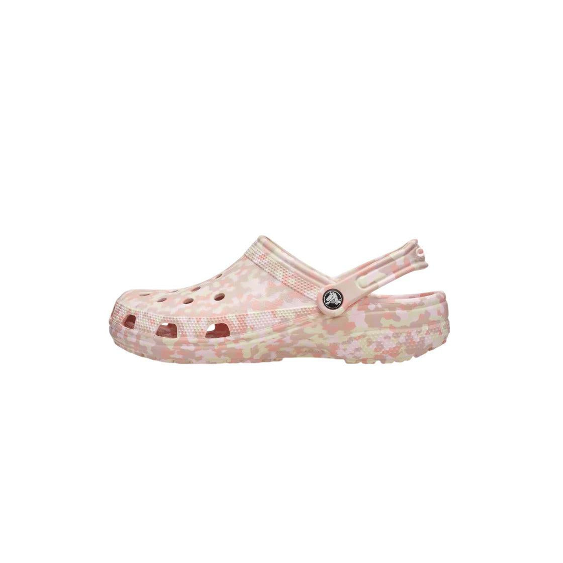 Sabots Femme Crocs Classic Confetti Clog - Pink Milk, Multi