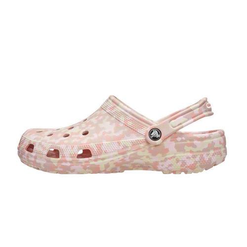 Sabots Femme Crocs Classic Confetti Clog - Pink Milk, Multi
