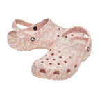 Sabots Femme Crocs Classic Confetti Clog - Pink Milk, Multi