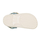 Sabots Crocs Classic Dnm Flower Adj Backstrap Enfant - Sommet Blanc