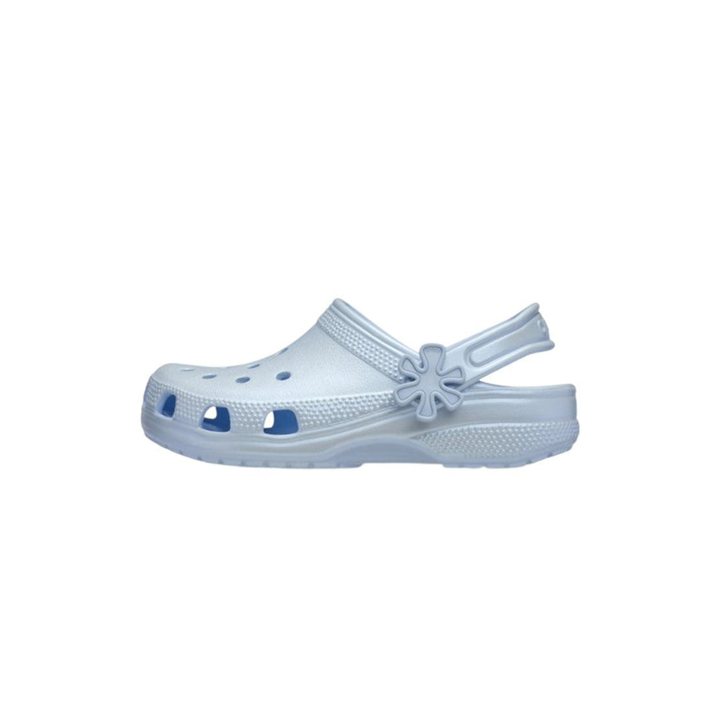 Sabots Crocs Clasiic Pearl Shine Clog Junior - Blue Frost