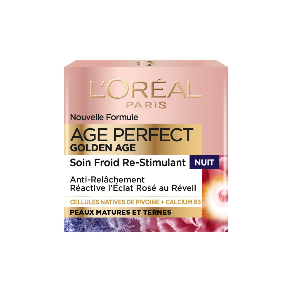Age Perfect Tratamiento de noche frío reestimulante Golden Age