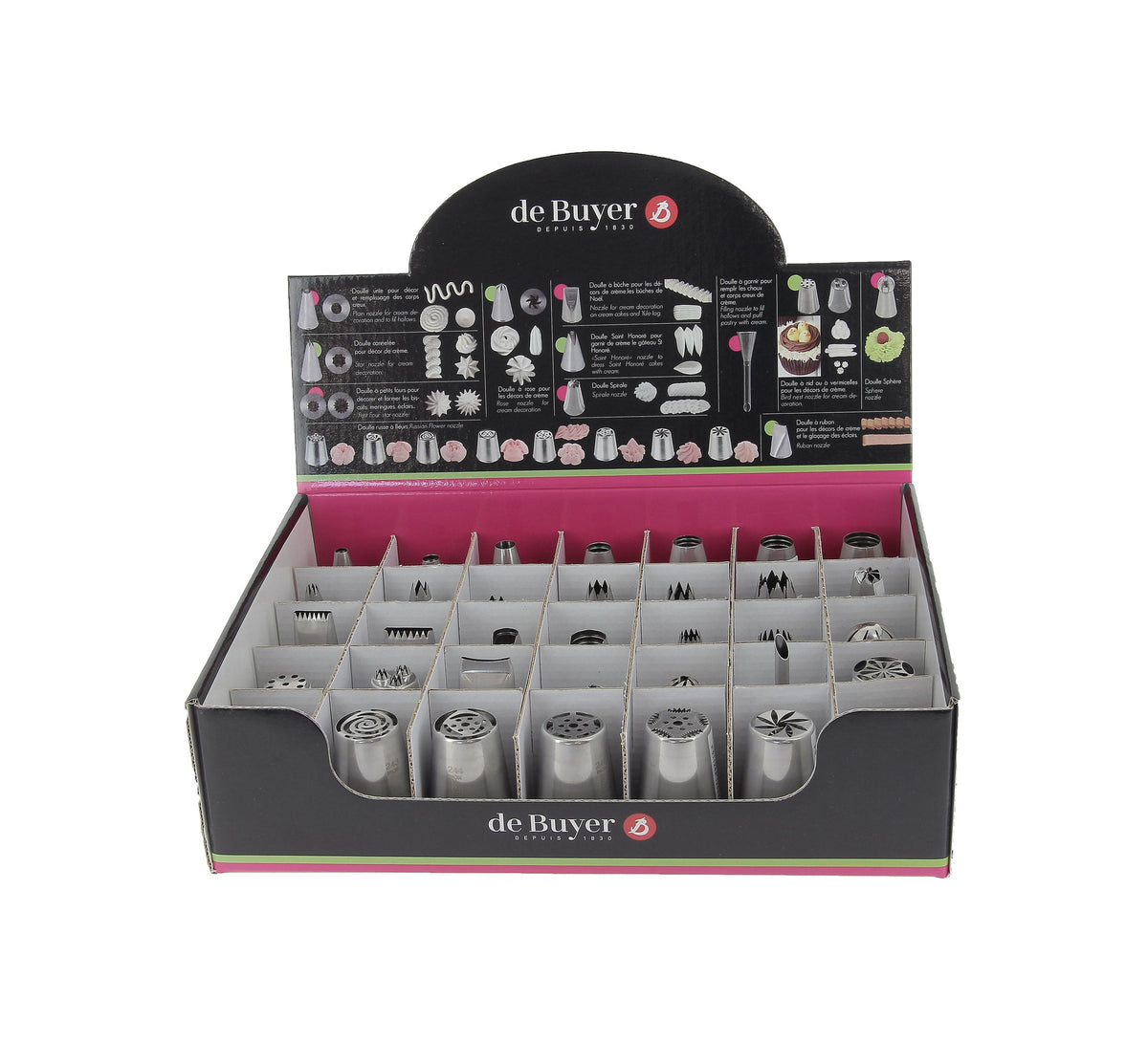 Caja dispensadora Mega Pastry Box - Surtido de 172 piezas