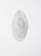Accessoires Bavoir Bébé Bavana - Écru / Verso Rayé Rouge Et Bleu