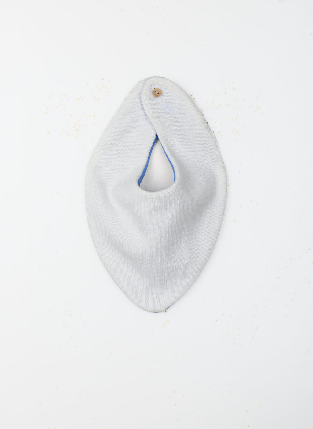 Accessoires Bavoir Bébé Bavana - Écru / Verso Bleu