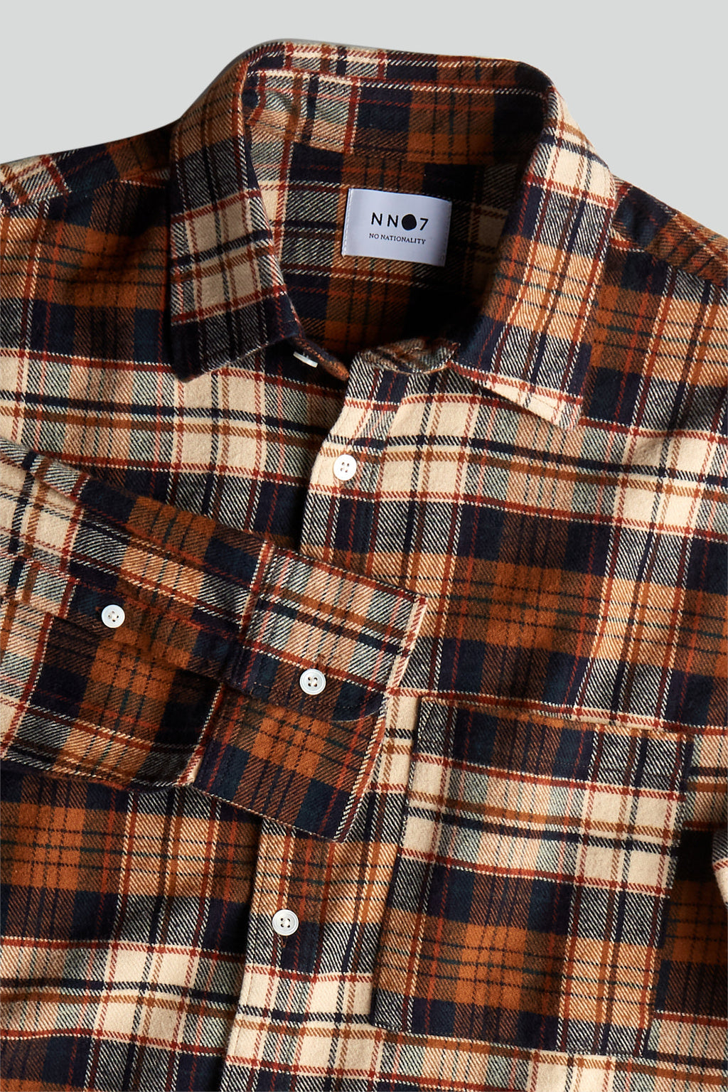 New Arne Shirt - Brown Check