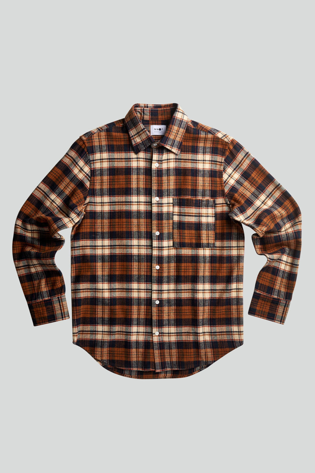 New Arne Shirt - Brown Check