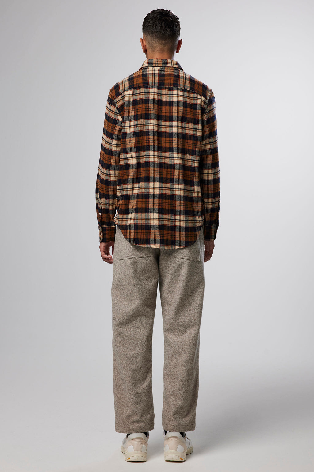 New Arne Shirt - Brown Check