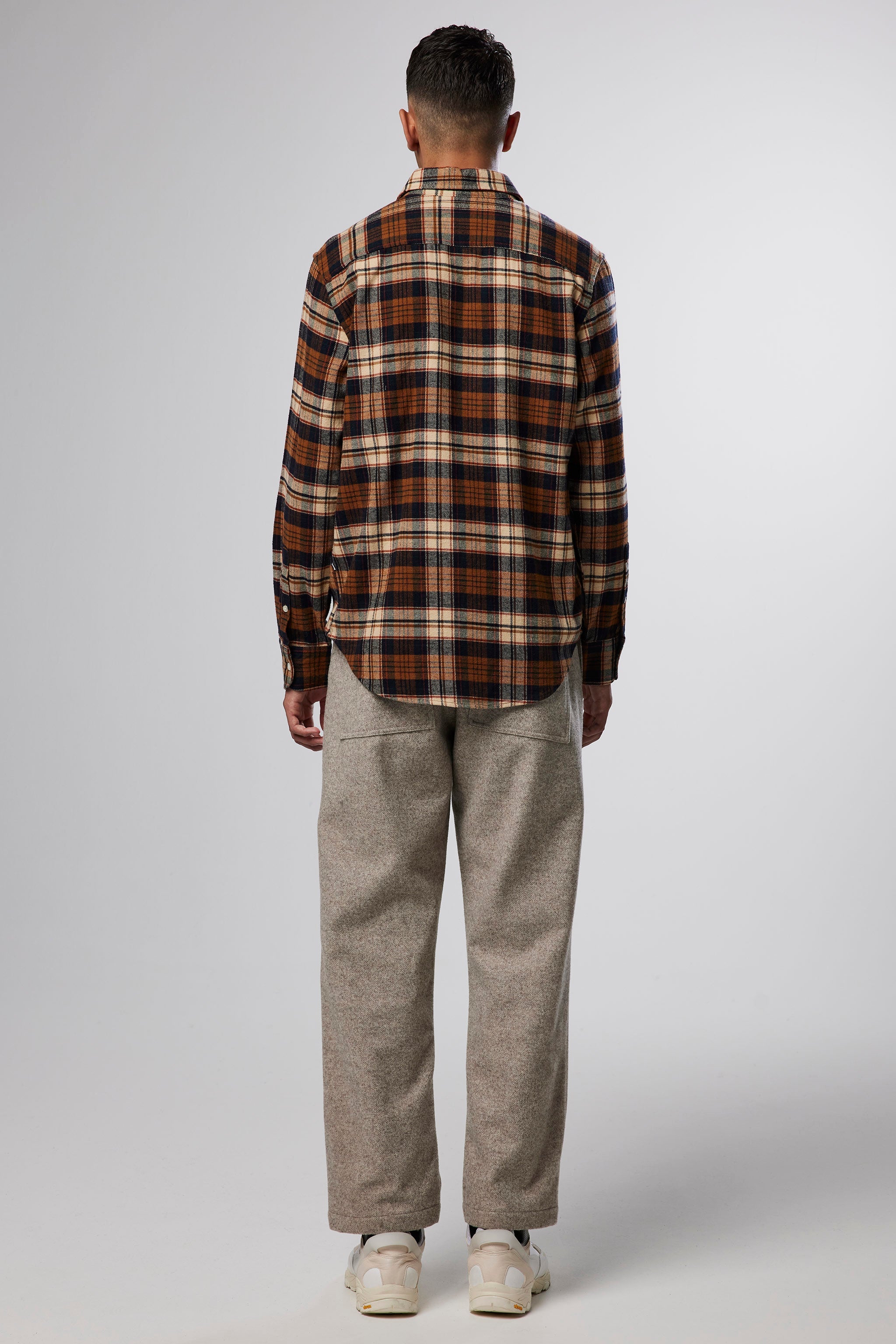 New Arne Shirt - Brown Check