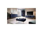 Mueble vitrina 2 puertas - Kasha - Patas doradas