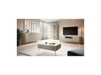Kasha - 2-Door Display Cabinet - Gold Legs
