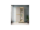 Kasha - Meuble Vitrine 2 Portes - Pieds Or