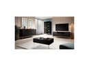 Kasha - Meuble Vitrine 2 Portes - Pieds Or