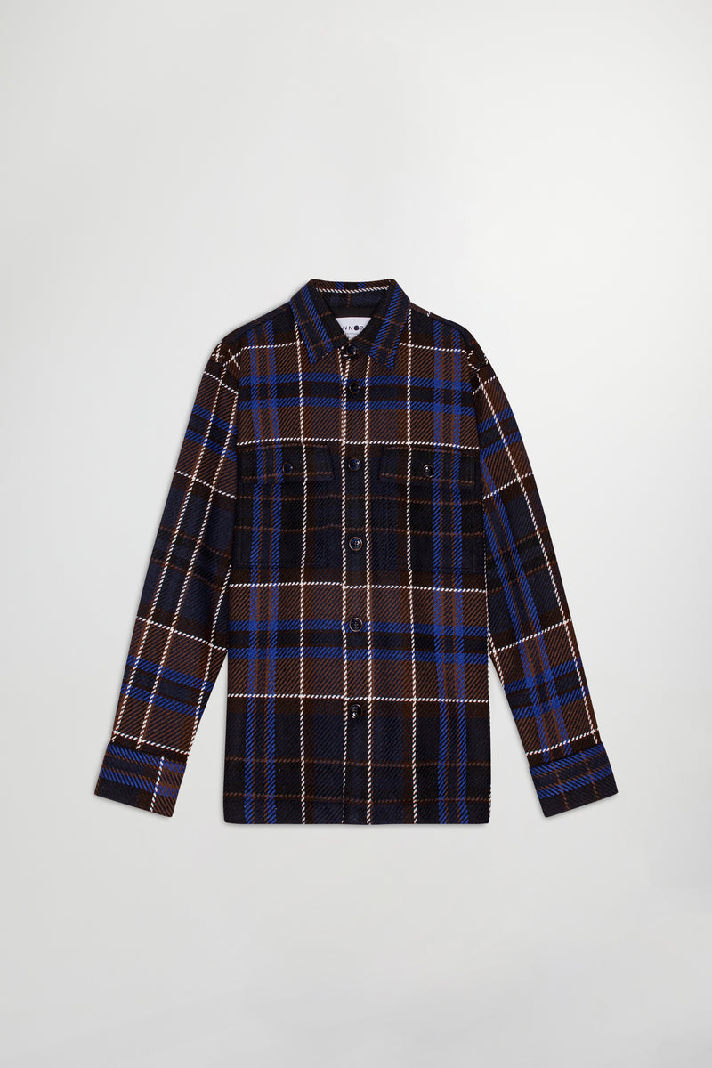 Soren overshirt - Brown Check