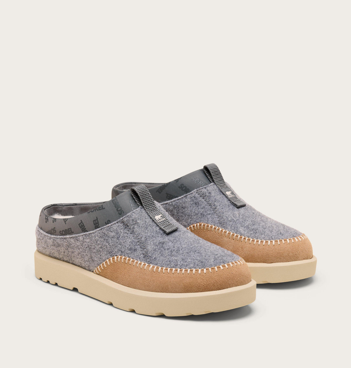 Pantoletten-Hausschuhe Byways™ – Quarry & Tawny Buff – Damen