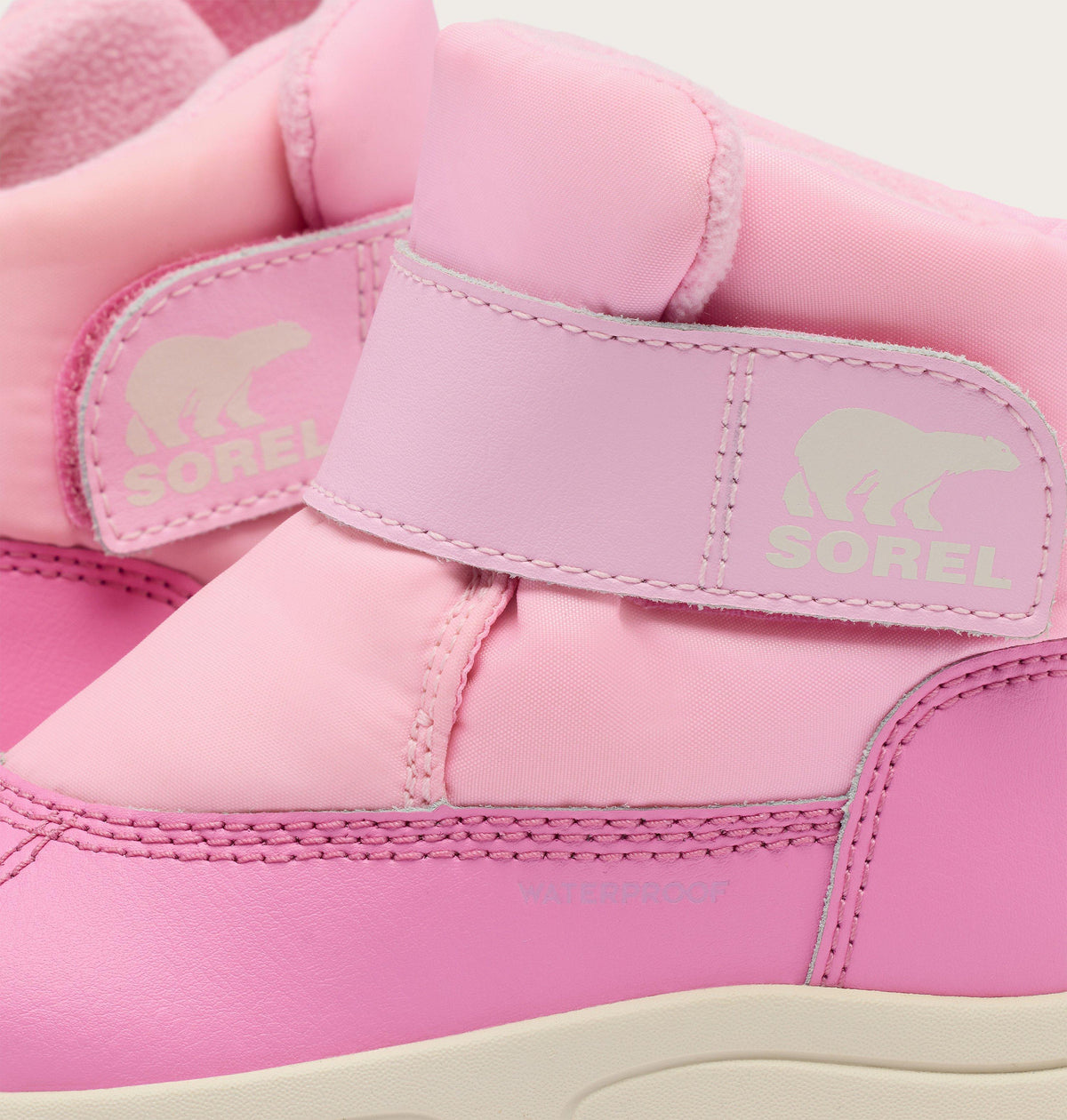 Wasserdichte Stiefel Whitney™ III Strap – Pink Flare & Orchid – Kinder